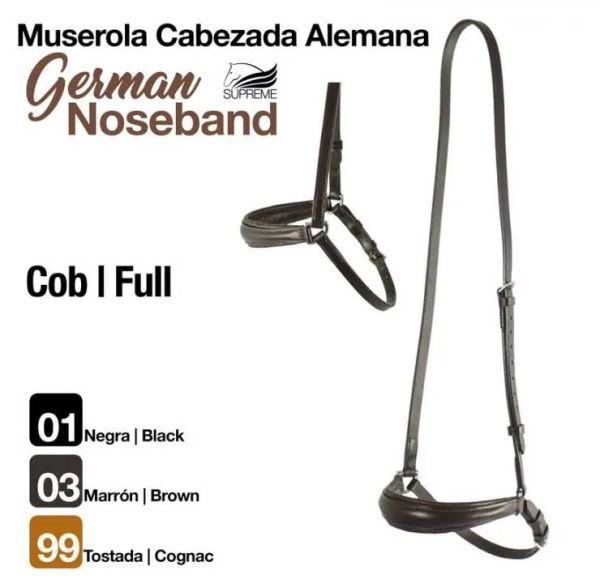 MUSEROLA CABEZADA ALEMANA BR00657