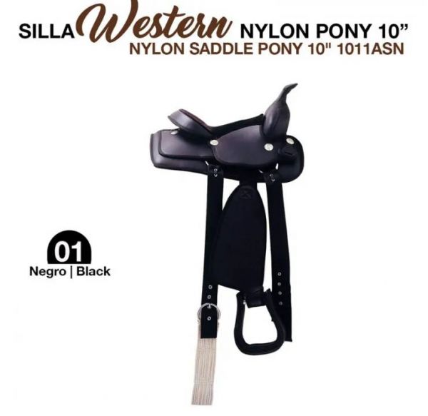 Silla Western Completa Pony-Nylon